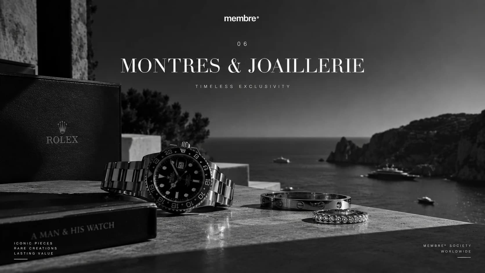 Montres de prestige et haute joaillerie — MEMBRE® Society