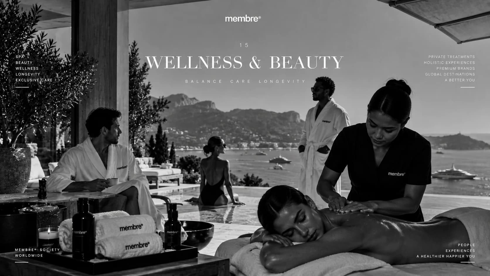 Spa, soins et wellness de luxe — MEMBRE® Society