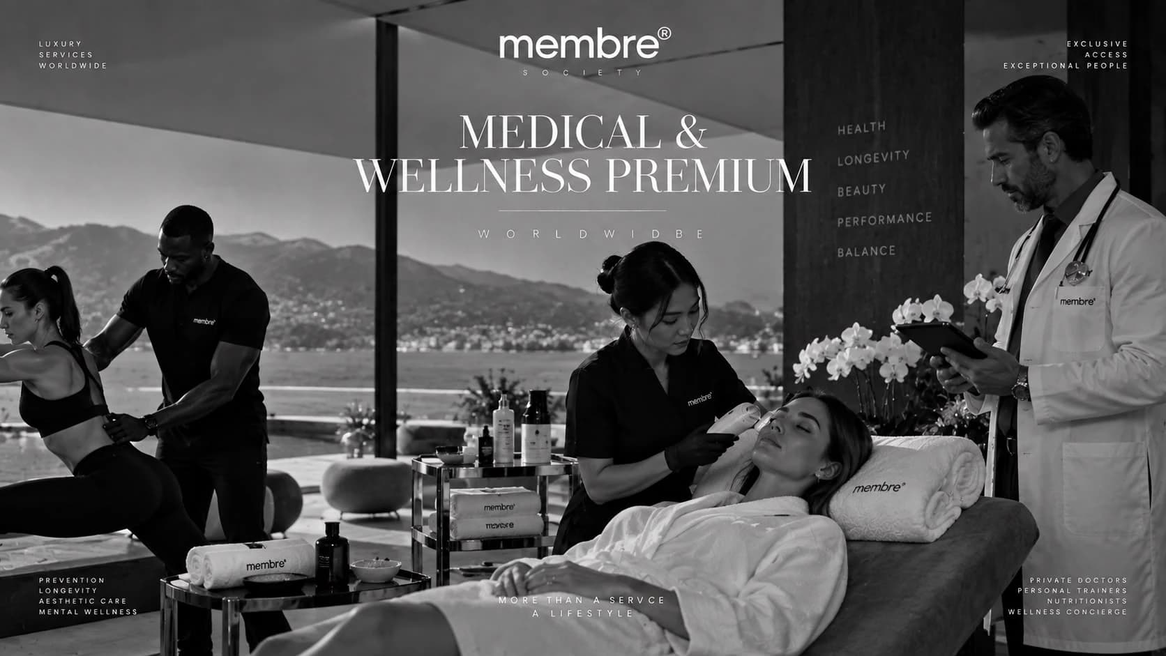 Medical et wellness premium — MEMBRE® Society